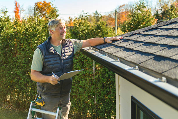 Professional Roof Repair technician working in Harper, KS